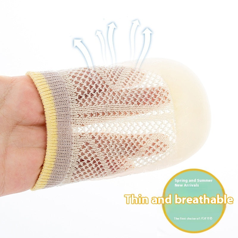Children's Mesh Anti-mosquito Sock Shoes Baby Summer Baby Non-slip Room Socks 3