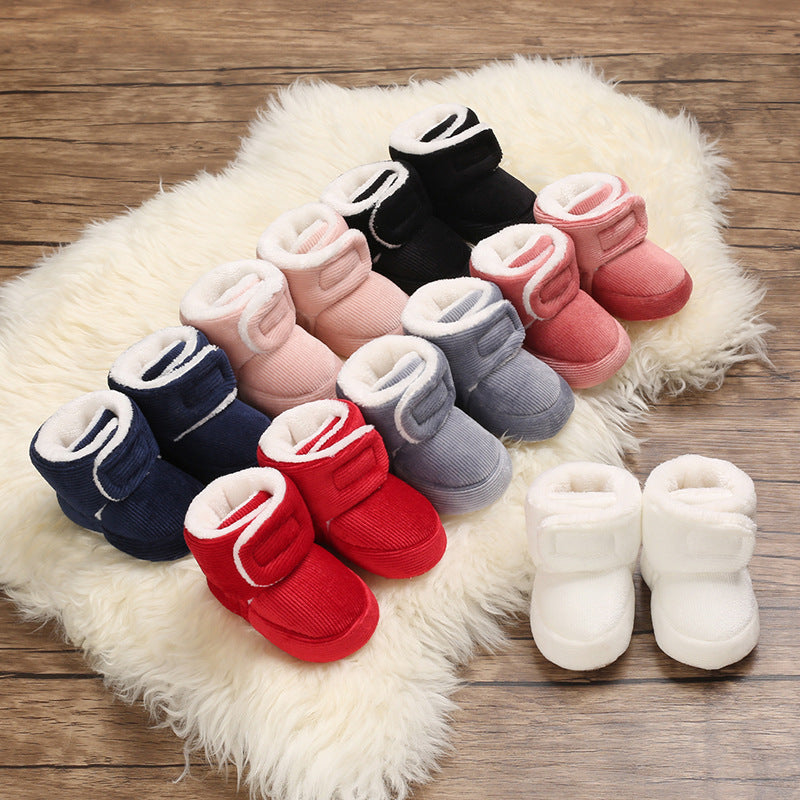 Baby Cotton Shoes, Soft Sole Baby Shoes, Casual Toddler Shoes 1