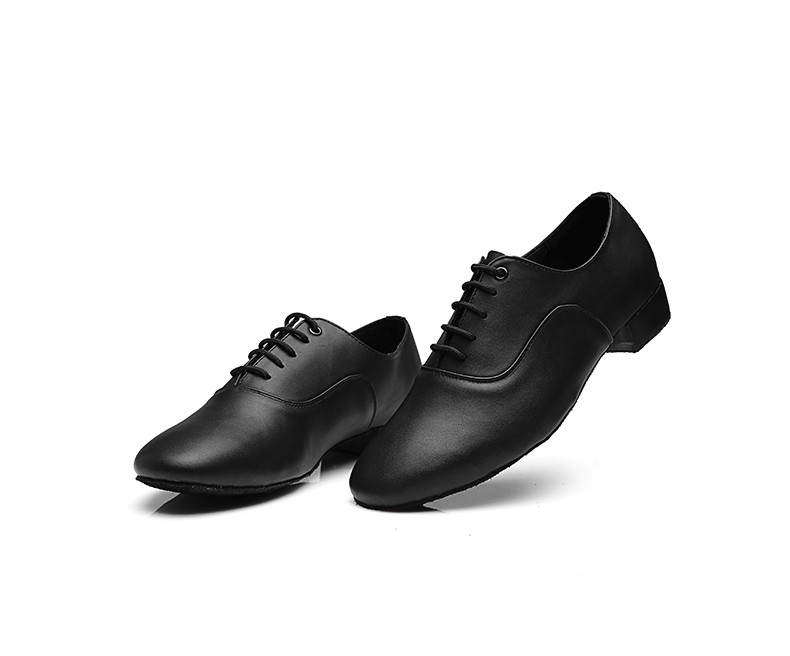 Men's Modern Dancing Shoes Leather Soft Bottom Men's Dance Shoe Latin Dance Shoes Dance Shoe Men's National Standard Square Friendship Dancing 6