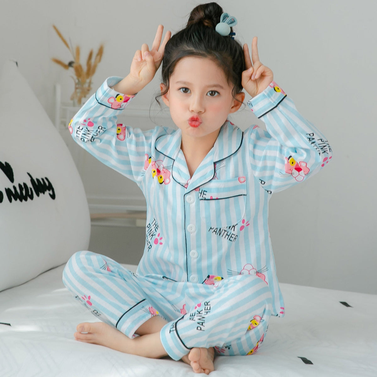 Cotton pajamas for children 4