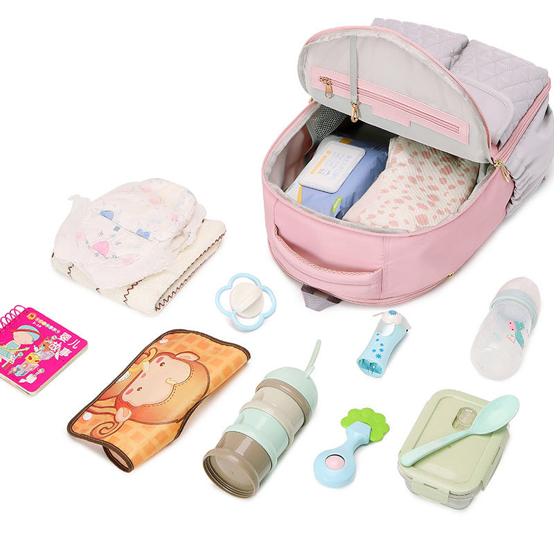 Mummy Bag Large Capacity Multi-pocket Baby Diaper Bag Backpack 8