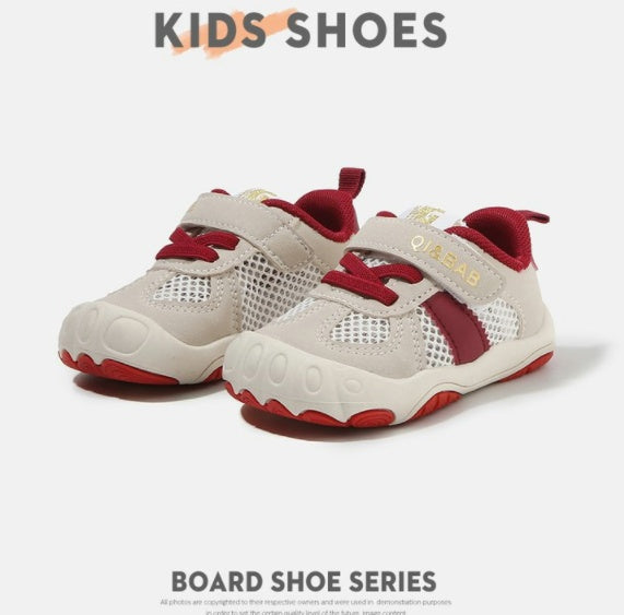 2026 Spring Summer New Baby Breathable Sneakers, Kindergarten Indoor Shoes, Non-slip First Walker Shoes For Boys And Girls 3