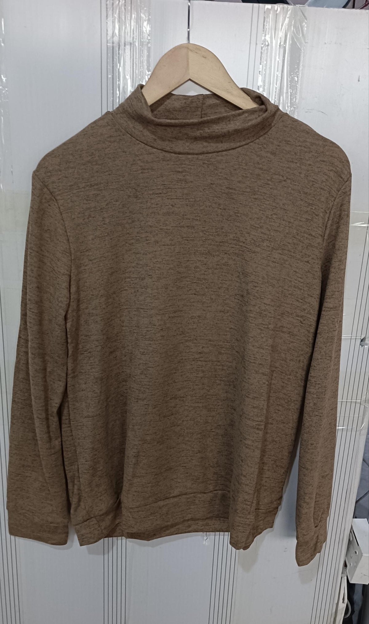 Fashion Long Sleeve Pullover Sweater Fall And Winter Fashion Solid Color Knitted Tops For Women Clothing 9