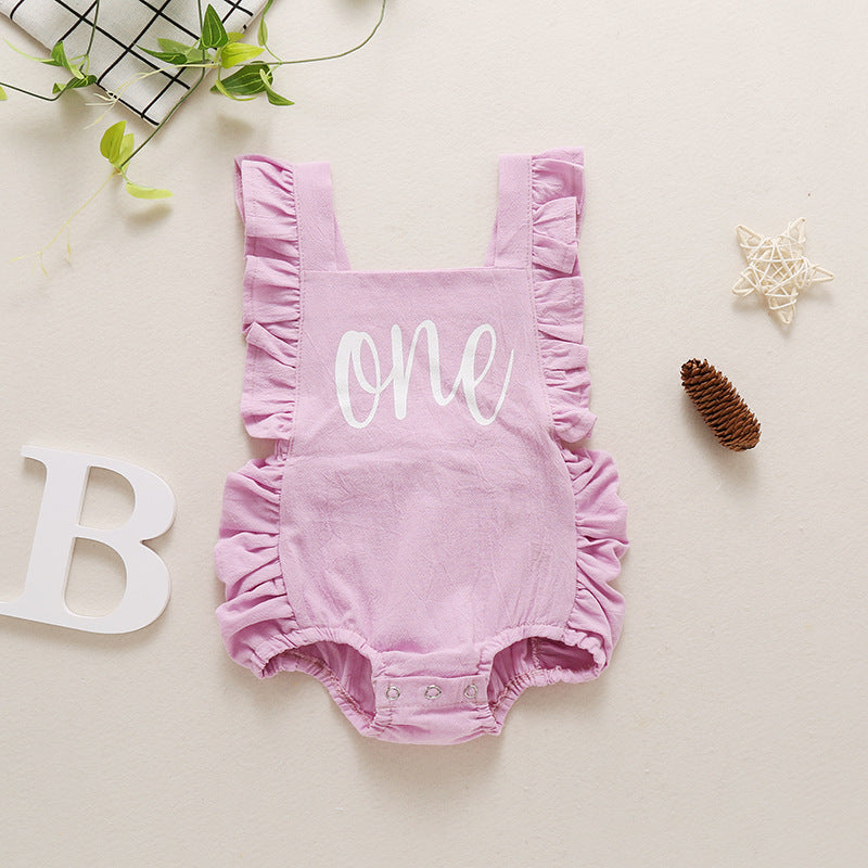 Infant Multicolor Bellyband Jumpsuit Romper 11
