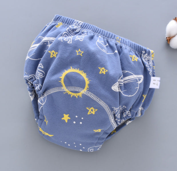 Baby Training Pants Washable 6-layer Gauze Diaper Cover 8