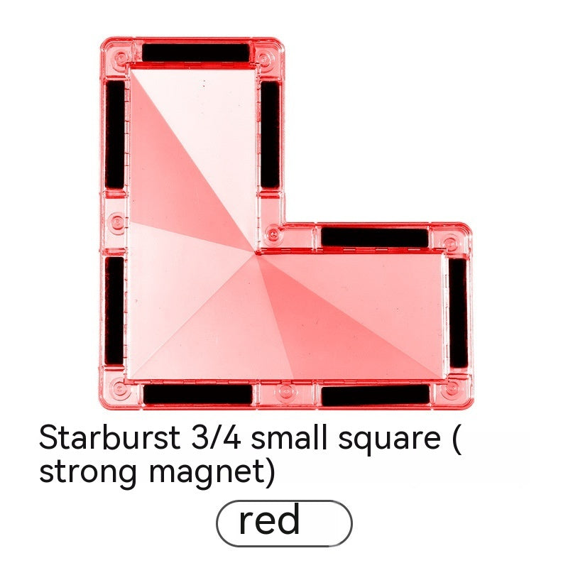 Color Window Asterism Magnetic Building Blocks Assembly 46