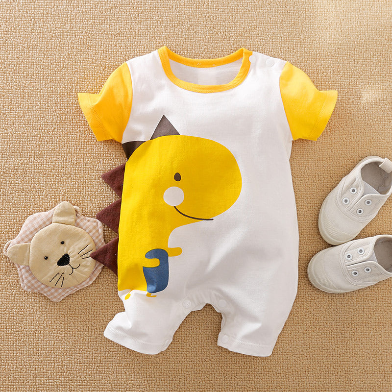 Baby Clothes Short Sleeve Baby Casual Onesies 4