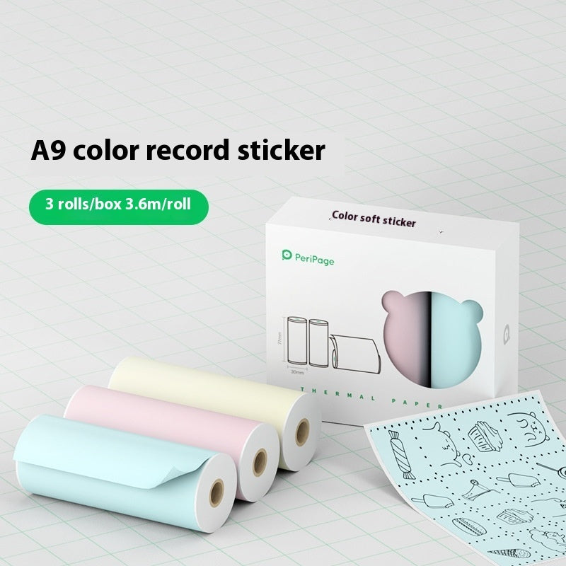 Mini Bliuetooth Wireless Thermal Printer Paper Sticker Label Printer 19