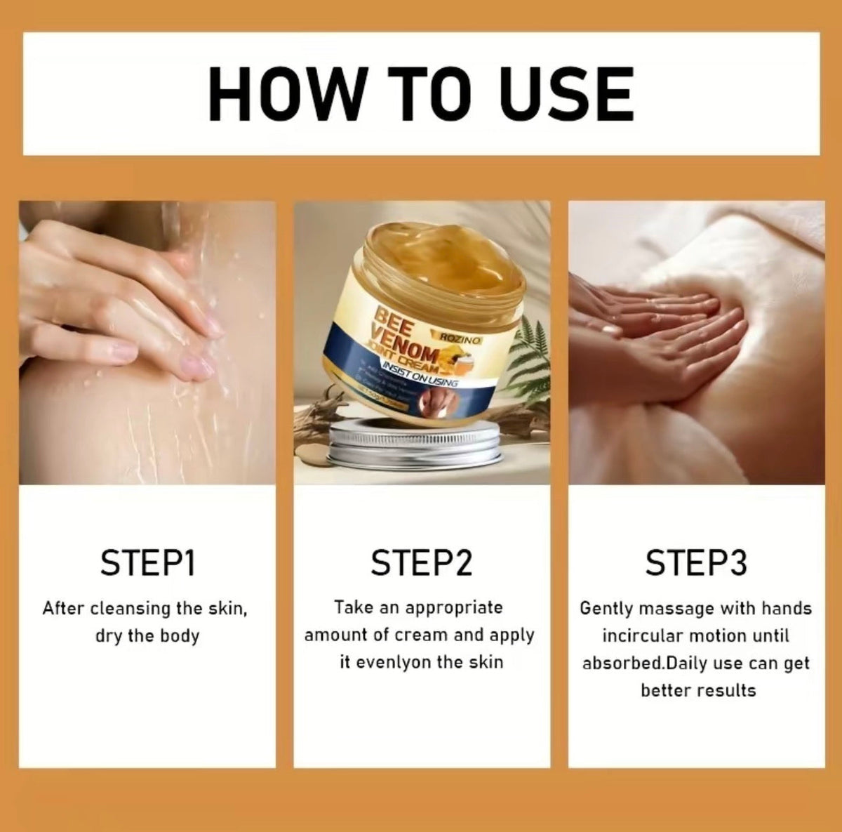 HoneyRelief Joint Cream 5