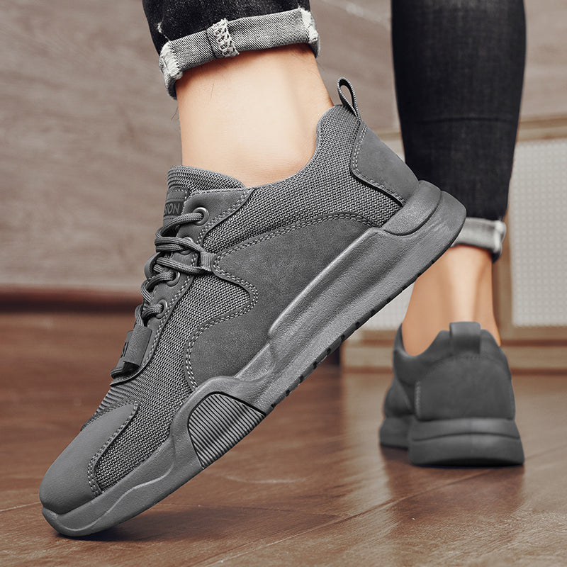2026 Summer Trendy Versatile Low Top Breathable Height Increasing Soft Sole Men's Casual Sports Shoes 4