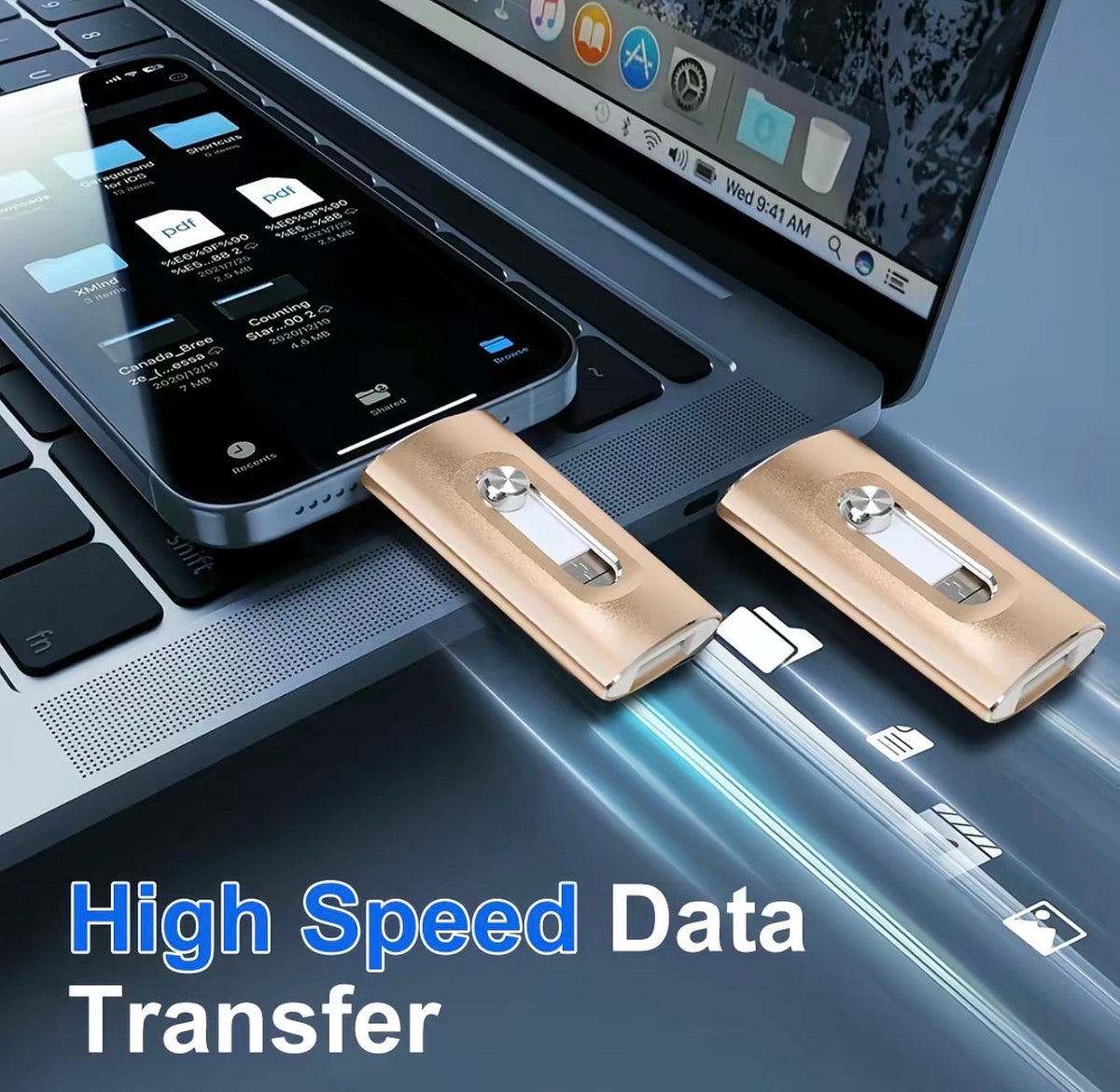 FlexiDrive 4-in-1 Flash Drive 6