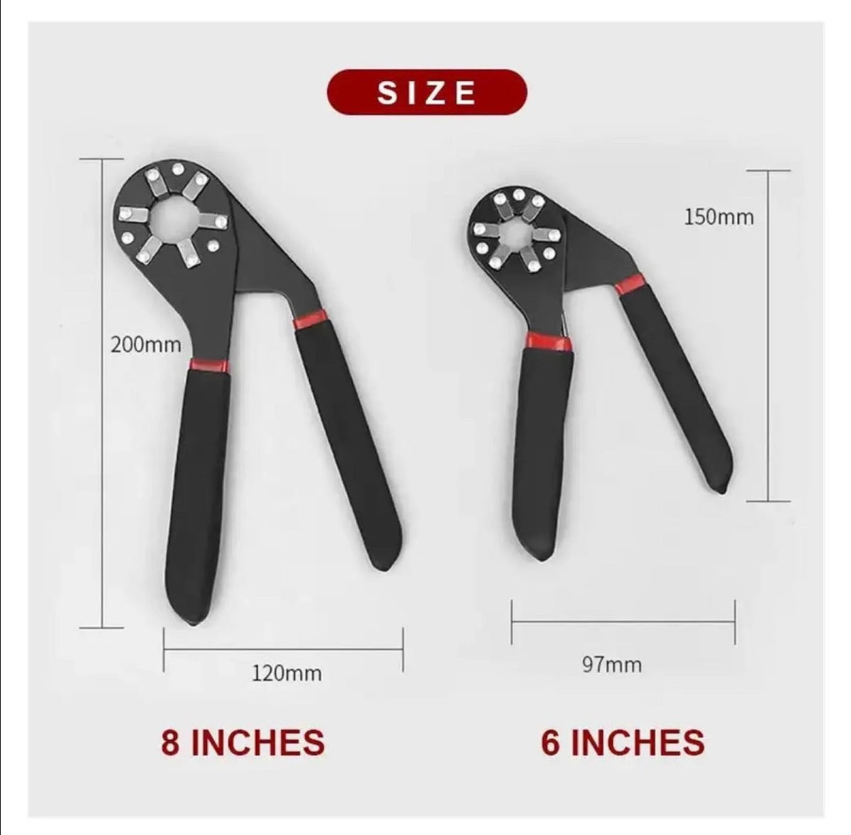 AllFit 14-in-1 Adjustable Wrench 5