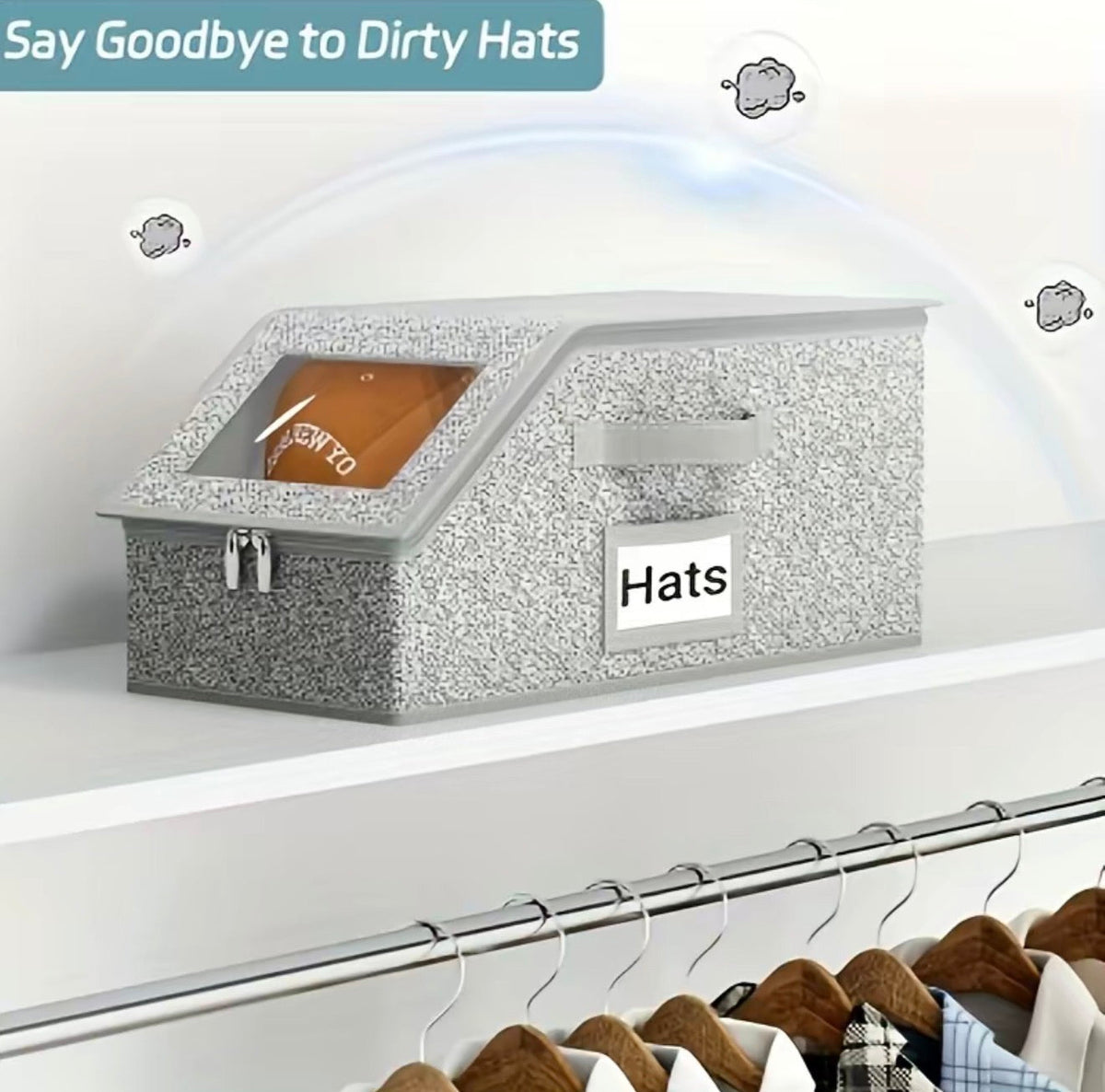 StackPro Baseball Cap Organizer 3