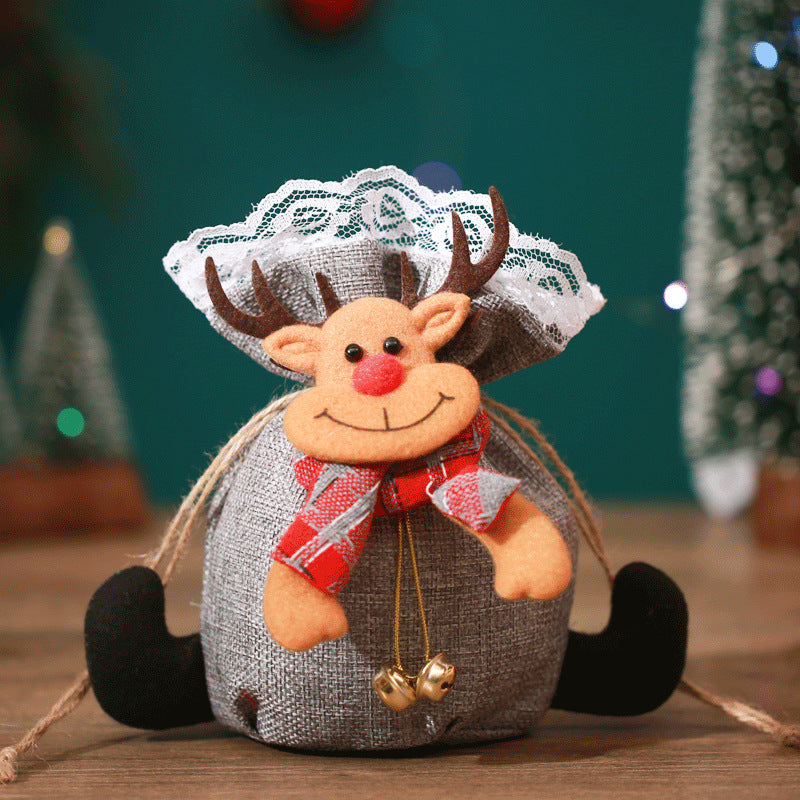 Christmas Apple Bag Christmas Eve Apple Gift Box Gift Bag Candy Bag Christmas Creative Gift Bag 2