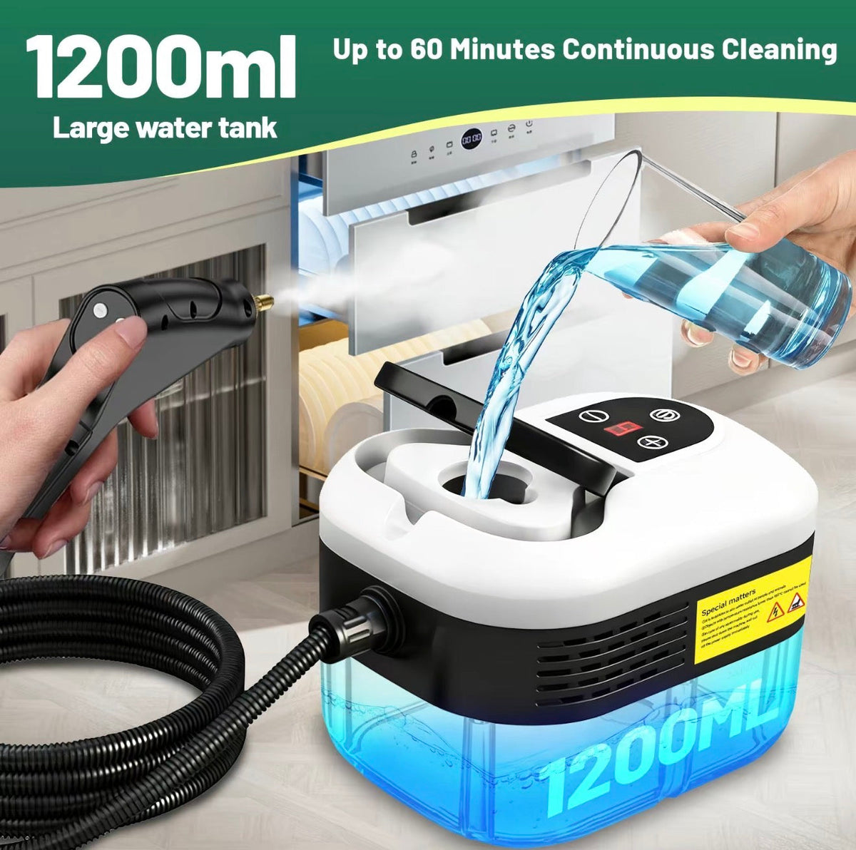 TurboSteam Portable Cleaner 4