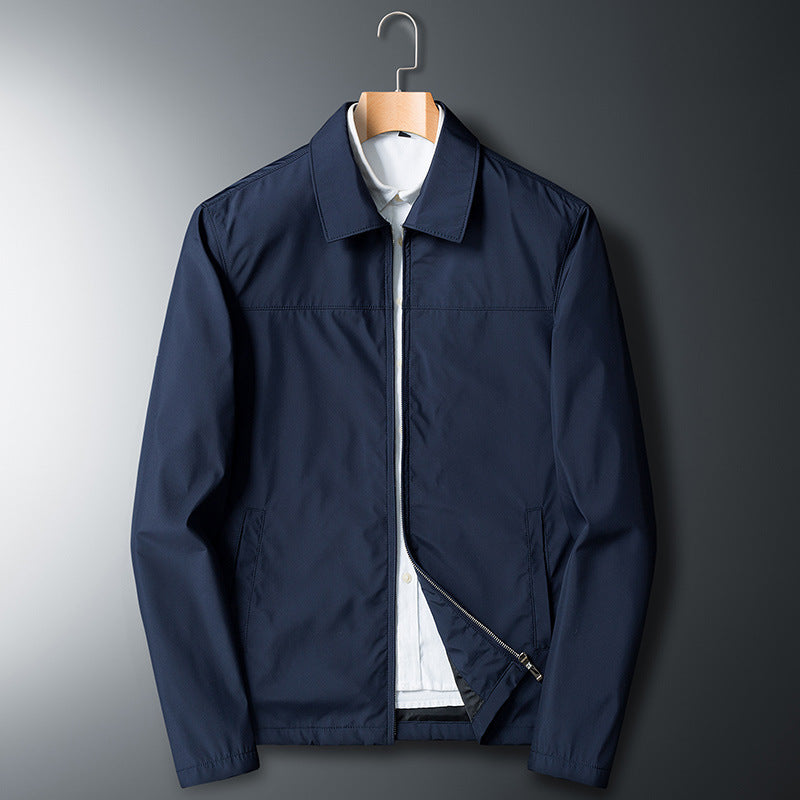 Lapel Jacket Fall Winter Coat Men's Clothing 8