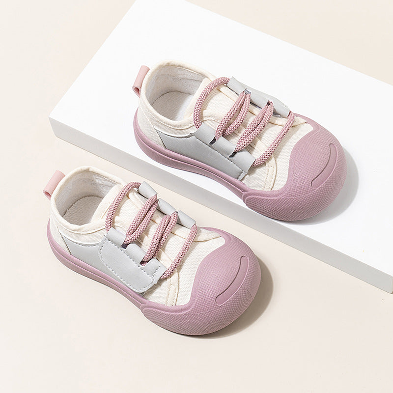 Dopamine Color Matching For Children Canvas Shoes 3
