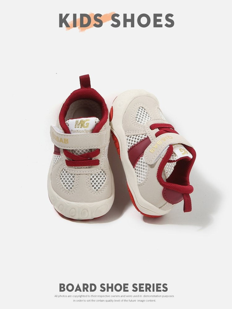 2026 Spring Summer New Baby Breathable Sneakers, Kindergarten Indoor Shoes, Non-slip First Walker Shoes For Boys And Girls 1