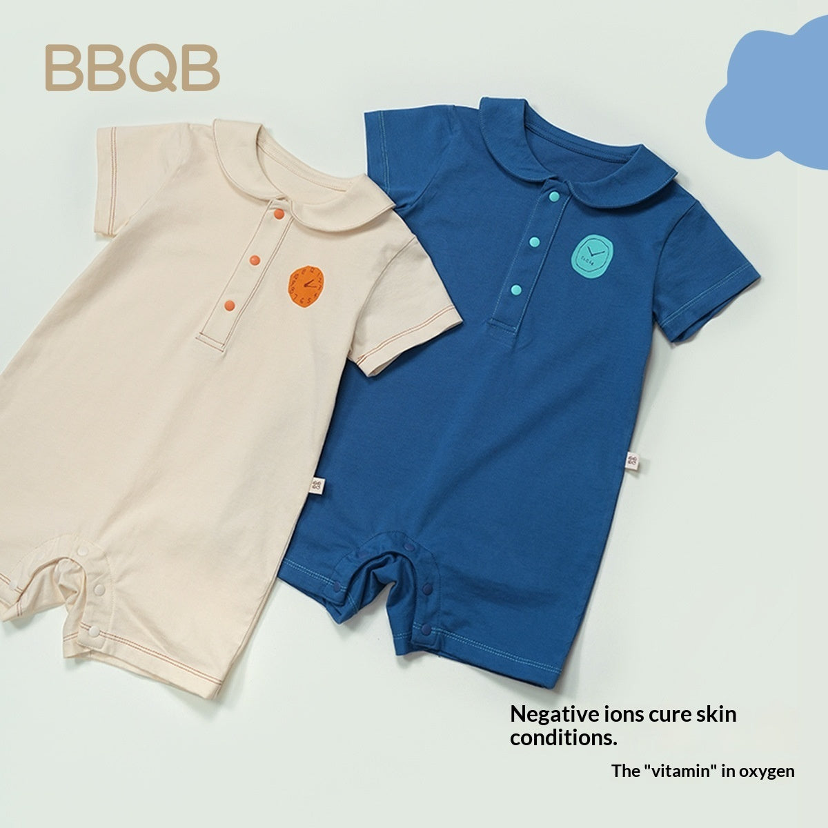 Short-sleeved One-piece Cotton A-grade Lapel 2