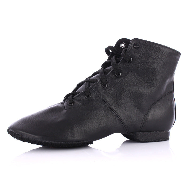 Genuine Leather Ballet Shoes Soft Bottom Practice Modern Dance 6