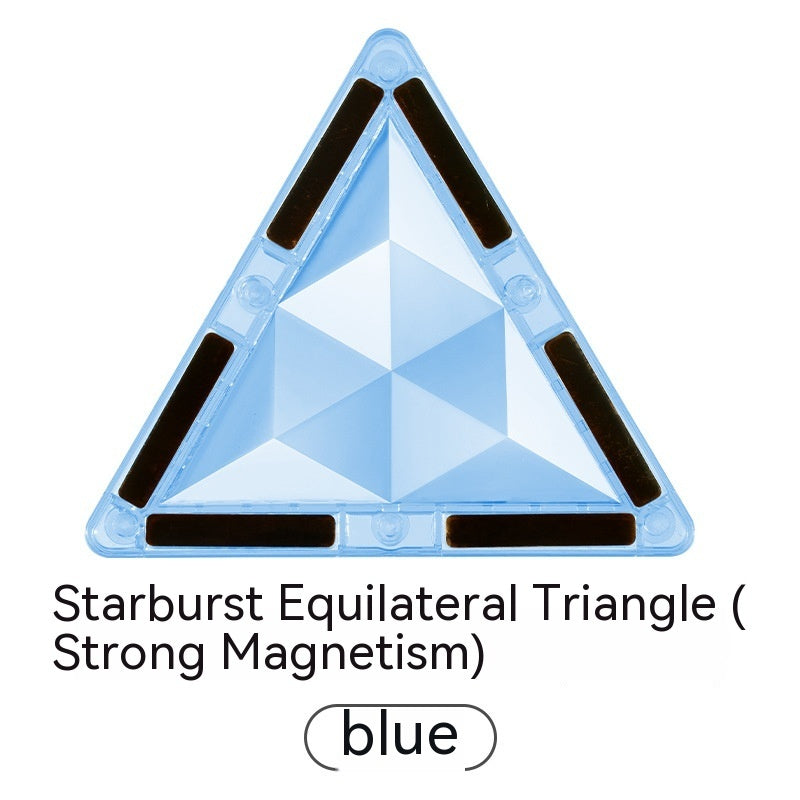 Color Window Asterism Magnetic Building Blocks Assembly 9