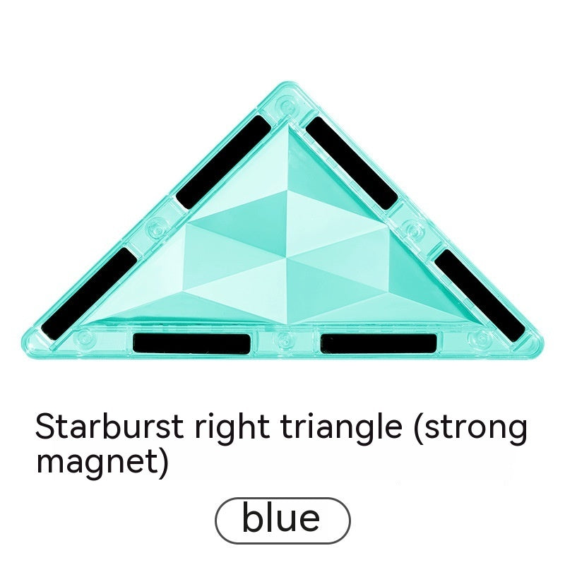 Color Window Asterism Magnetic Building Blocks Assembly 19