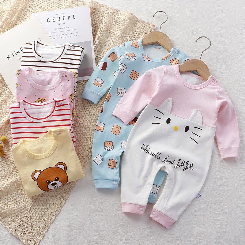 Baby Children's Cotton Floral Jumpsuit 2