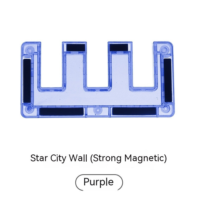 Color Window Asterism Magnetic Building Blocks Assembly 60