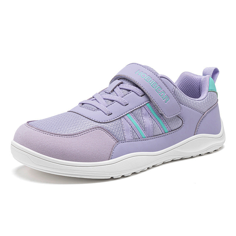 Kids Wide-toe Athletic Shoes Mesh Breathable With Velcro Straps 7