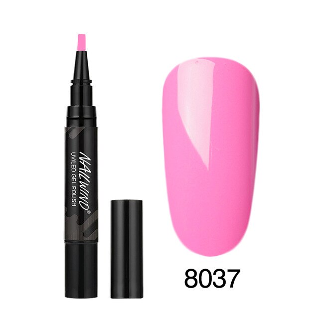 Art Manicure Venalisa 60 Colors Soak Off Enamel Convenience Clean Nail Glue Pen 13