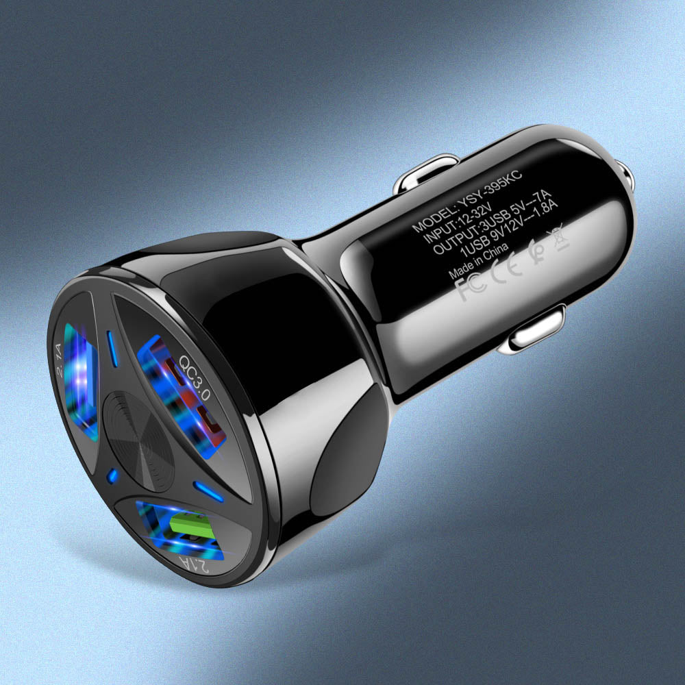 QC3.0USB car fast charger 2