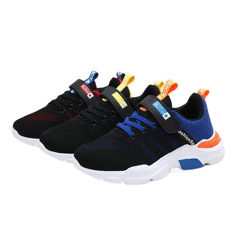 Boy's Shoes Sports Leather Soft Bottom 5