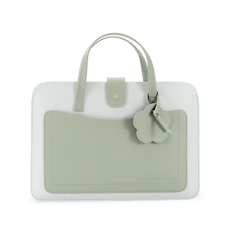 Portable 13 Inch Computer Bag Thin Flower 4