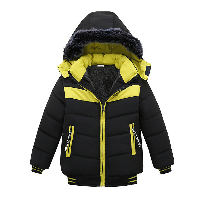 Small And Medium-Sized Boys Cotton-Padded Jackets 10