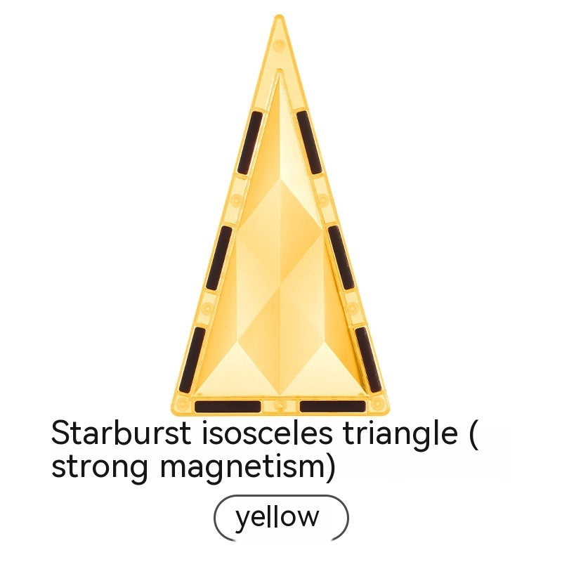Color Window Asterism Magnetic Building Blocks Assembly 24