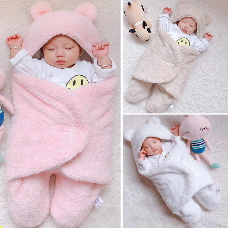 Baby Sleeping Bag Envelope for Newborn Baby Winter Swaddle Blanket 1