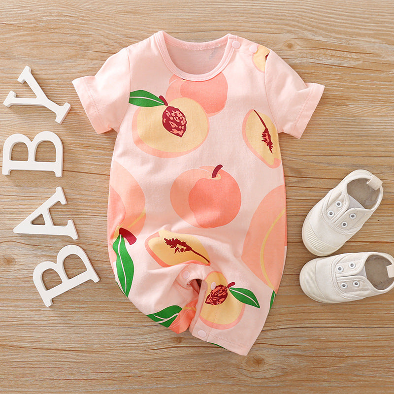 Baby Clothes Short Sleeve Baby Casual Onesies 3