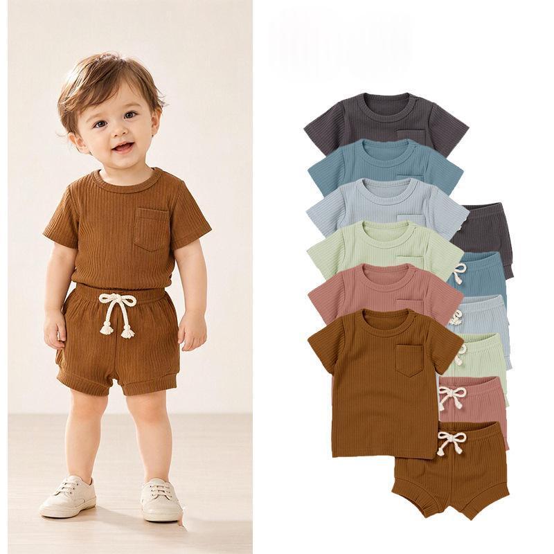 Newborn Short-sleeve And Shorts Set 2