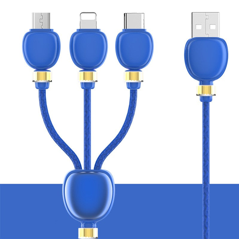 Creative lantern one with three data cables 6
