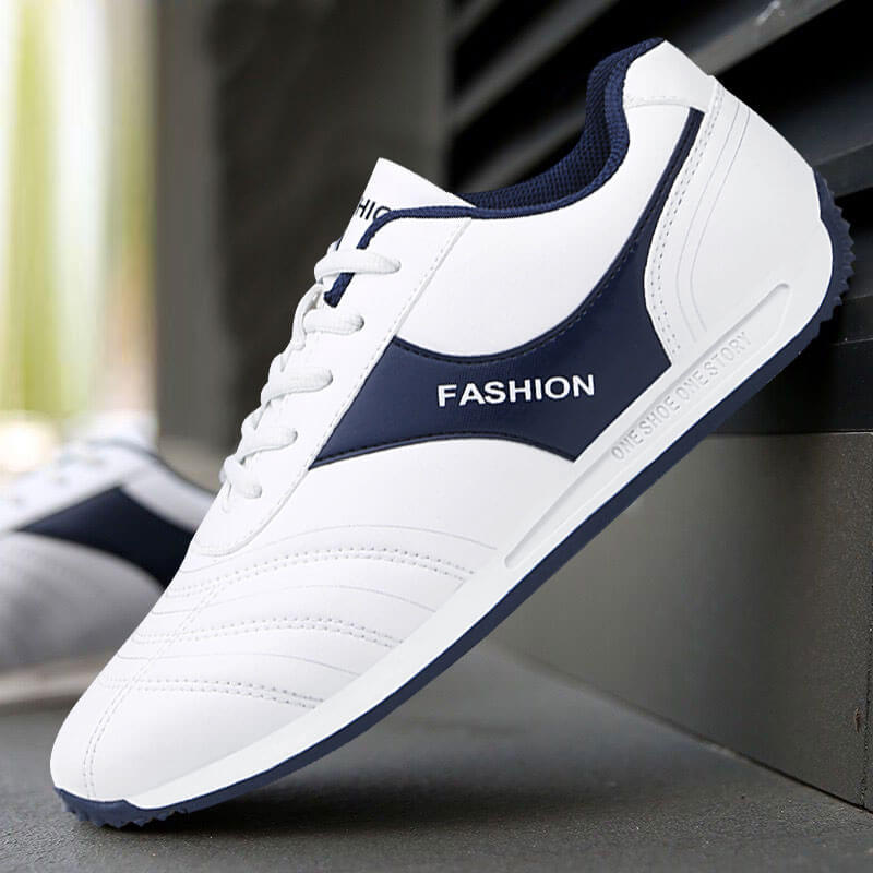 Men's Casual White Shoes Social Boy Wear-resistant Skate Shoes Men 7