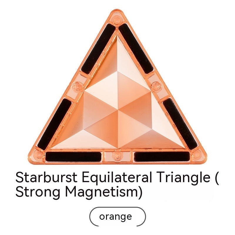 Color Window Asterism Magnetic Building Blocks Assembly 5