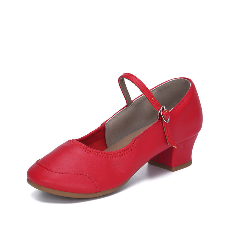 Women's Soft-soled Dancing Shoes Practice Dance Shoes 4