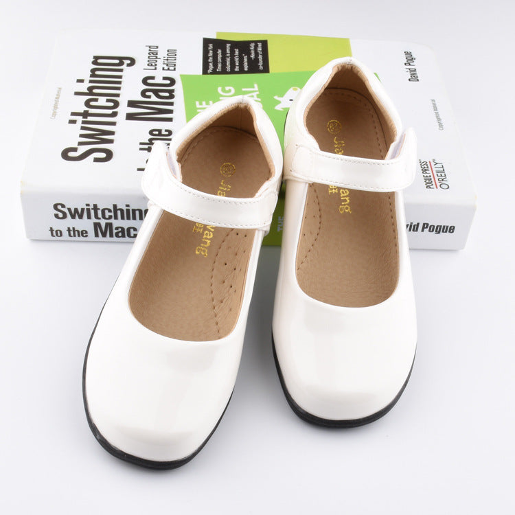 Girls' Spring And Autumn Princess Dancing Leather Shoes 1
