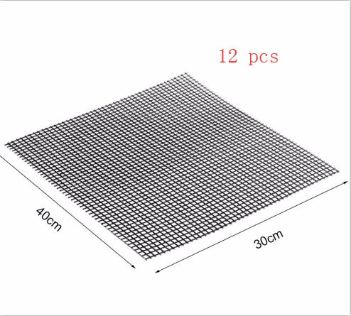 Barbecue Non-Stick Wire Mesh Grilling Mat Reusable Cooking Grilling Mat For Outdoor Activities 9