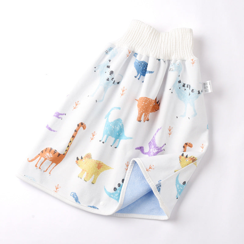 Cotton and bamboo fiber Baby diaper skirt 2