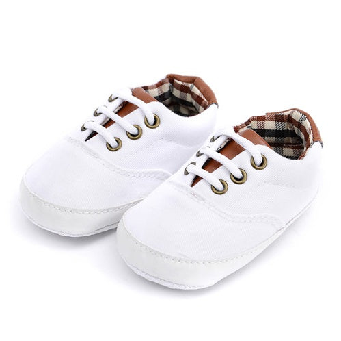 Solid color casual lace soft bottom baby canvas shoes baby shoes toddler shoes 9