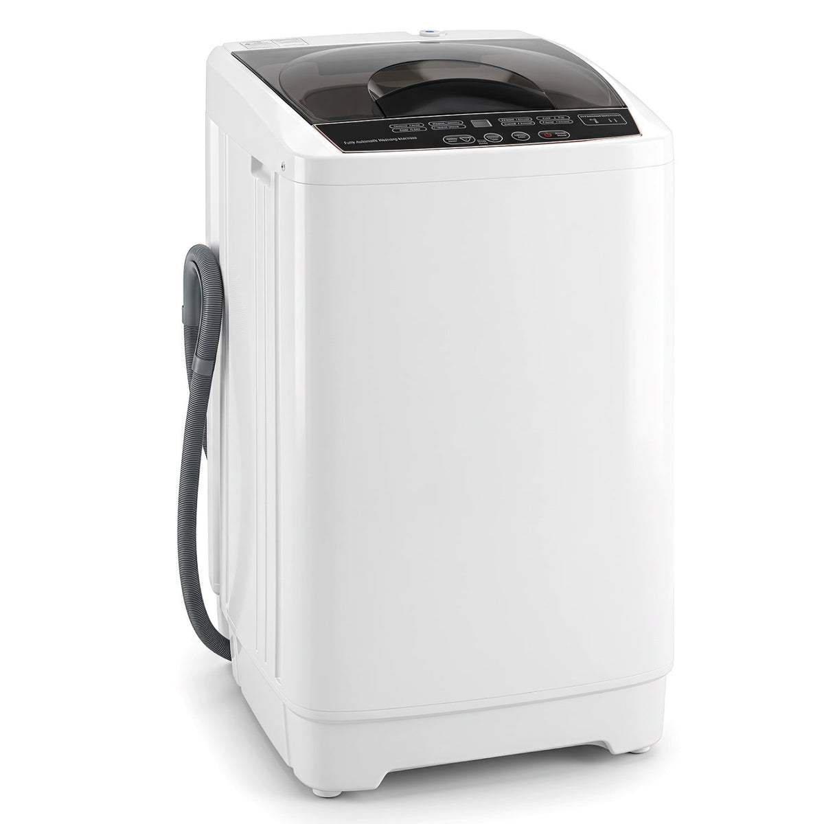 9.93 lbs Full Automatic Washing Machine with 8 Programs 10