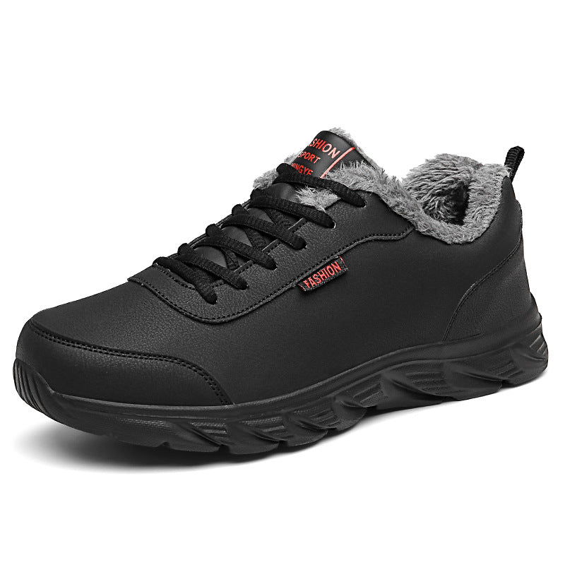 Men Sneakers Winter Warm Sports Shoes With Plush 12