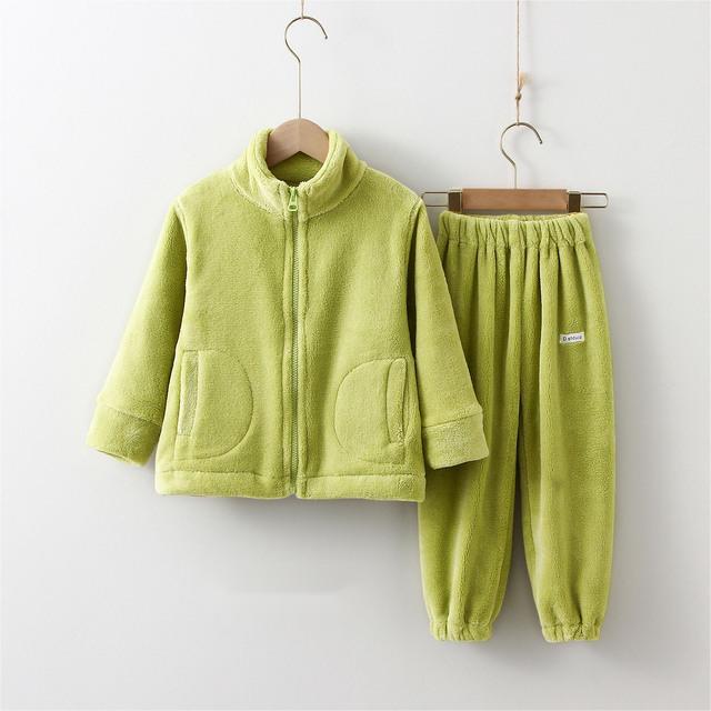 Children Clothes Kids Suit Warm Sweater Girl Fleece Hoodies 3