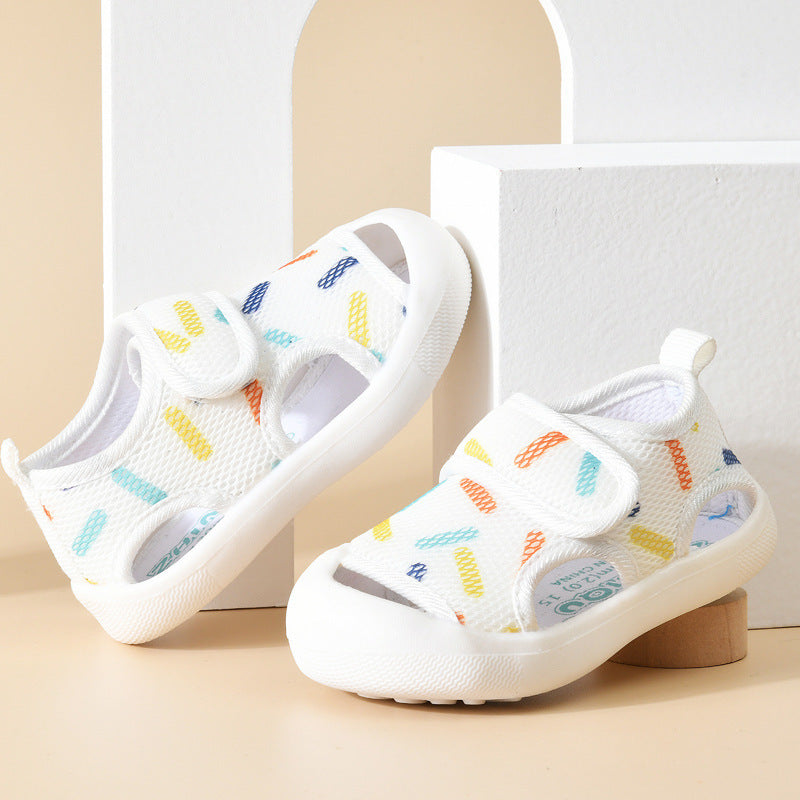 Baby's Summer Soft Bottom Non-slip Mesh Shoes 3